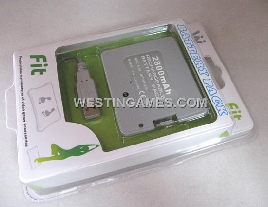 2800Mah Battery Pack for Nintendo Wii fit