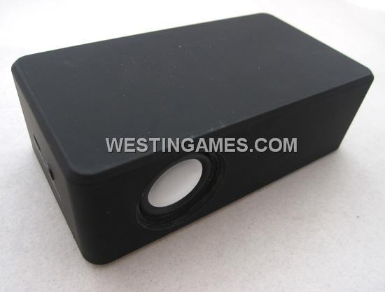 Wireless Interaction Audio Amplifying Speaker for iPhone 4S/HTC/Samsung & Other Phone -Black
