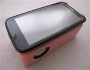 Wireless Interaction Audio Amplifying Speaker for iPhone 4S/HTC/Samsung & Other Phone - Pink 05