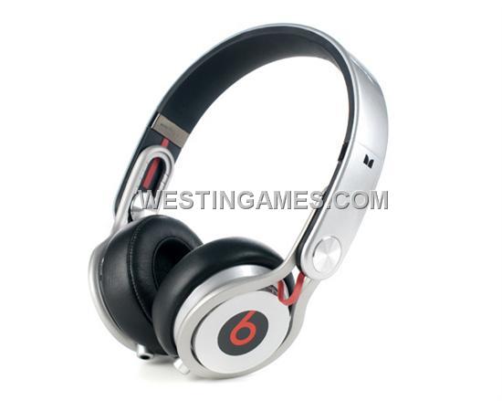 Monster Beats By Dr Dre mixr High Performance Professional Headphones - Silver (A Grade)