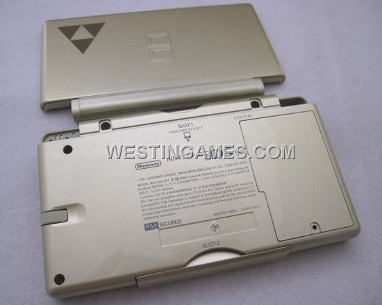 Complete Housing Shell Case Zelda Gold for NDSL/DS Lite/DSL (limite/copy)