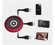 DOSS Mini Stereo Bluetooth Portable Speaker Smart Voice Air Bass for iPhone/iPad/HTC/Samsung - Red 04