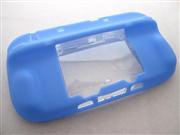 Protective Silicon Case for Wii U GamePad Controller - Blue 04