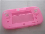 Complete Protective Silicon Case for WII U Gamepad Controller - Pink