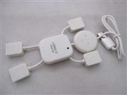 High Speed Human Shape Robot 4 Port USB 2.0 Mini Hub 02