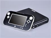 Complete Carbon Fiber Skin Sticker for WII U Console & GamePad - 4 Colors
