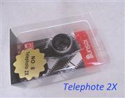 Lesung Clip External Cell Phone Camera for iPad, iPhone 4 & 4S, iPhone 5 - Telephoto 2X