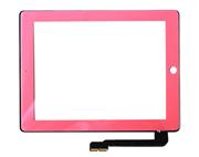 Touch Screen Glass Panel Digitizer Replacement for iPad 3 - Pink