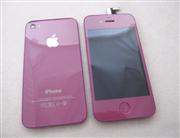 Full Lcd Screen + Touch Screen Digitizer Display Assembly with Back Cover for iPhone 4S - Purple