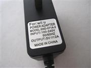 US Pulg Ac Power Adapter 5V/2A for WII U Gamepad 02