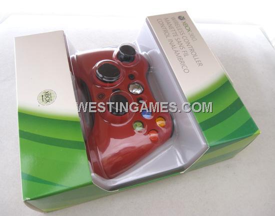 2.4Ghz Wireless Controller Jaypad for Microsoft XBOX360 Slim - Red