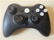 Xbox 360 Controller 9mm ABXY + Guide Bullet Button Mod Kit - Silver 02