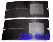 226PCS BGA Reballing Stencil Templates Kit 90x90 for Laptop/ PS3/ XBOX360/ WII
