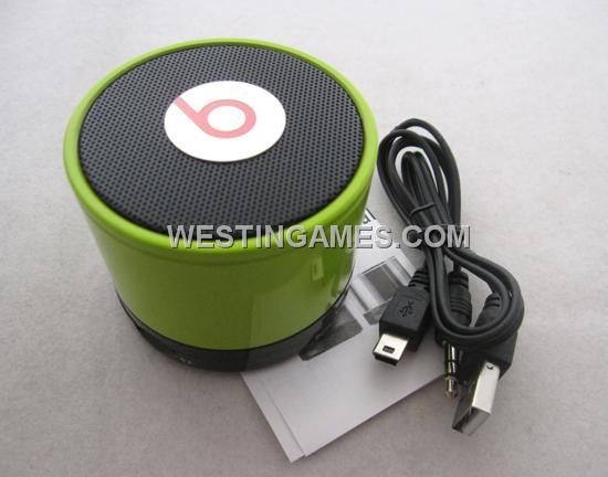 Monster Beats by Dr Dre Mini Bluetooth Speaker Beatbox - Light Green