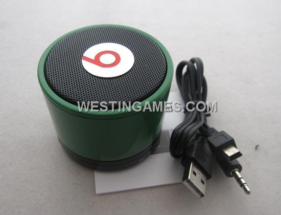 S10 Monster Beats by Dr Dre Mini Bluetooth Speaker Beatbox - Deep Green