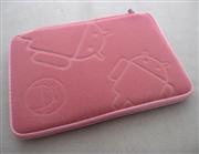 7 Pouces Doux Portable Android Robot Pattern Case Pouch Pour Tablet PC - Vert / Marron / Rose