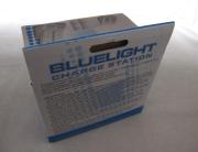 Wii Blue Light Double Charge Station Compatible with Motion Plus - Black 05