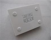 Wii Blue Light Double Charge Station Compatible with Motion Plus - White 04