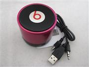 S10 Monster Beats by Dr Dre Mini Bluetooth Speaker Beatbox - Rose Red