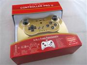 Pro Controller U Wireless 3-In-1 Rerto Controller for WII WII U Android - Gold 06