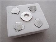 Xbox 360 Controller 9mm ABXY + Guide Bullet Shell Button Mod Kit - Gold 03