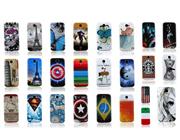 Relief Pattern Battery Back Housing Door Cover Case For Samsung Galaxy S4 I9500 - 27 Themes (B)