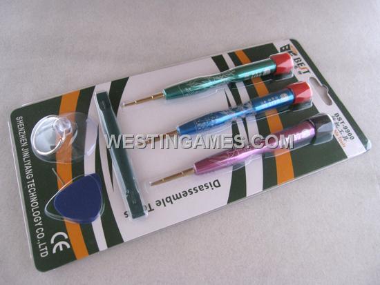 6 in 1 BST-9900 Aluminum Alloy Disassembling Opening Tool for Nokia/ Motorola/ BlackBerry/ Samsung