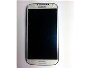 Original LCD Screen Display + Touch Panel Digitizer w/ Frame/Button for Galaxy S4 IV i9500 - White