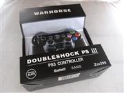 Zm390 Wireless Bluetooth V3.0 DoubleShock Controller for PS3 / PS3 Slim - Black