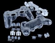 Replacement Complete Wireless Controller Housing Shell Case for PS3 - Crystal Clear (NEUTRAL)