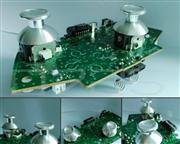 Replacement Aluminum Alloy Joystick 3D Thumbstick Caps for Xbox360 Controller - Silver (2 PCS) 02