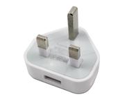 Adaptateur secteur mural de voyage de charge USB d'origine pour iPhone 4 4S / 5 - prise britannique