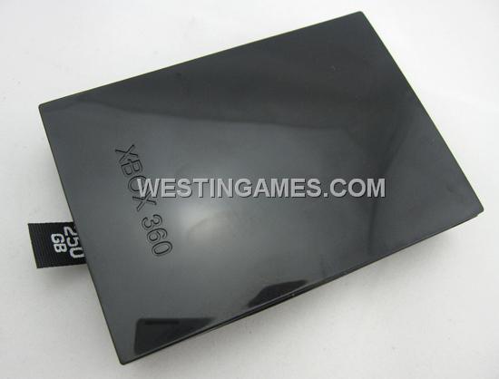 250GB Hard Drive HDD Housing Shell Case for XBOX360 SLIM - Black