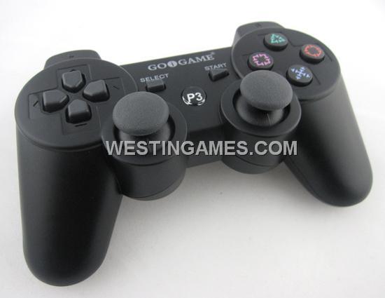 New Dualshock 3 Wireless Bluetooth Sixaxis Controller for PS3 - Black (GOIGAME)