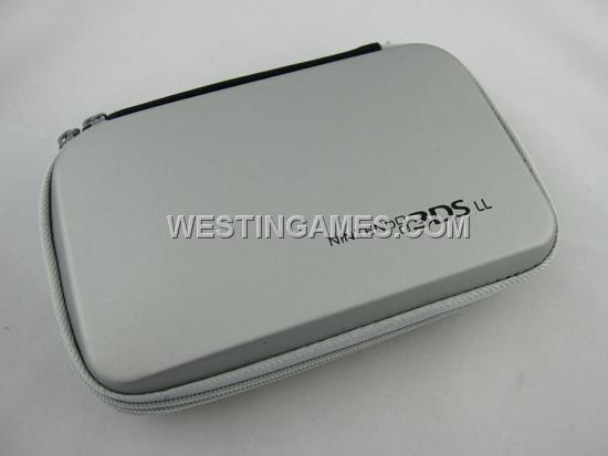 EVA Airform Carry Pouch Case for Nintendo 3DS LL/XL - Silver