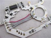 LED Lighting Thumbstick & Home Button Mod Kit with Clear Cap/Button for XBOX360 & Slim Controller 03