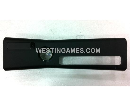 Front Faceplate Cover Replacement for Xbox360 Slim - Matt Black