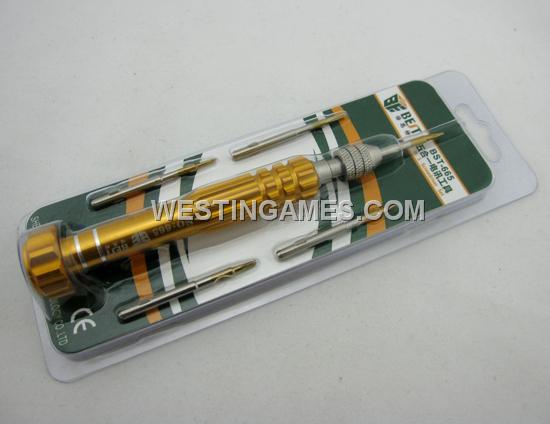 5 in 1 BST-665 CR-V Multi Positive Screwdrivers for iPhone /HTC /Nokia /Blackberry /Samsung