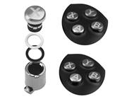 Metal Pro Adjustable ABXY + Guide Buttons for Xbox 360 & Slim Controller - 4 Colors 05