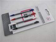 4 in 1 Retractable Metal Stylus Touch Pen Set for 3DS XL/LL