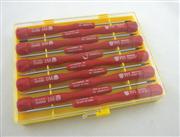 BEST-8800D Profession Magnetic Screwdriver Repair Tool Kit Set for Computer Cell Phone - Red
