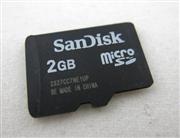 Carte mémoire TransFlash Micro SD 2 Go d'origine pour Sandisk