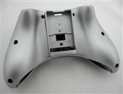 Replacement Original Top and Bottom Cover Case for XBOX360 & Slim Wireless Controller - Silver 02