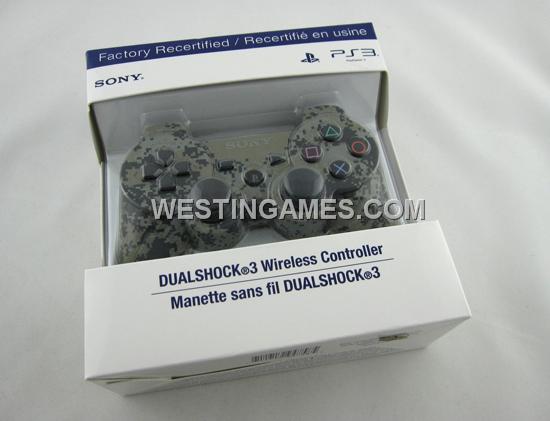 Bluetooth Wireless Controller New Blister Packing for Sony PS3 US Version - Camouflage #4