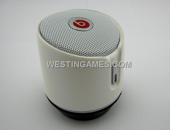 S05B Wireless Bluetooth 3.0 Mini Bluetooth HD Speaker Suppot Micro SD for Beats by Dr Dre - White