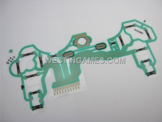 SA1Q160A Conductive Film Keypad flex Cable Support Vibration for Playstation 3 PS3 Controller - A 03