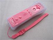 2IN1 Remote Controller with Built-in Motion Plus for Nintendo Wii / WII U - Pink 02