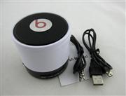 S08 Mini Bluetooth HD Speaker with LED Light for Beats by Dr Dre Beatbox - White