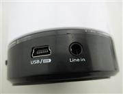 S08 Mini Bluetooth HD Speaker with LED Light for Beats by Dr Dre Beatbox - White 03