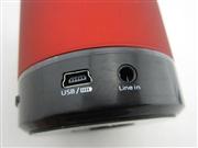 S08 Mini Bluetooth HD Speaker with LED Light for Beats by Dr Dre Beatbox - Red 05